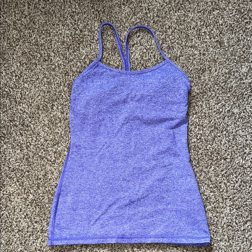 Women's lululemon Light Purple Power Y Tank Top